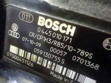 AUDI A4 B7 A6 C6 A8 D3 3.0 TDI 08R 232KM ASB ČERPADLO VSTŘIKOVAČE 0445010171