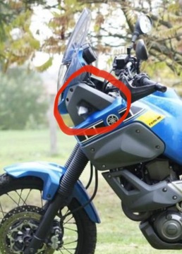 Yamaha XT660Z Обтекатель Tenere, пластиковая крышка XT