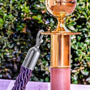 ZATRZASK NA KOŃCU LINY OBROTOWY ZATRZASK NA KOLUMNIE BRZEGI