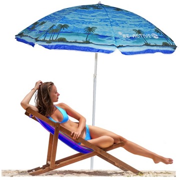 Parasol plażowy ogrodowy balkonowy duży na plaże