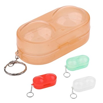 Коробка для мячей для настольного тенниса, твердый пластик, красная.