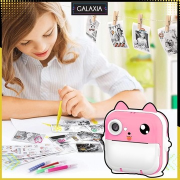 10x PAPIER TERMICZNY SAMOPRZYLEPNY Do Mini Drukarki Drukuś Rolki Wkłady