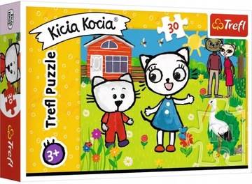 Puzzle Trefl Przygody Kici Koci 30 elementów 18264