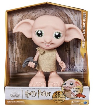 ZGREDEK HARRY POTTER INTERAKTYWNA FIGURKA MÓWIĄCY DOMOWY SKRZAT 22 CM
