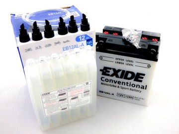 AKUMULATOR EXIDE 12V 12AH 165A P+ EB12AL-A