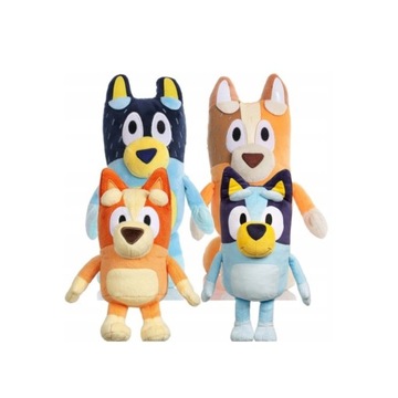 4X Family Bluey Plush Toy Mascot