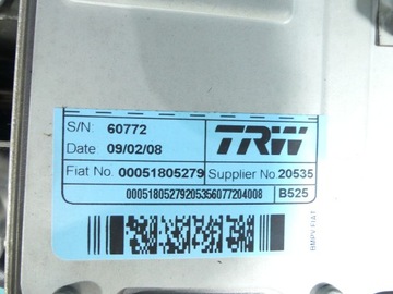 SERVO  ELEKTRICKÉ ČERPADLO SERVA FIAT IDEA EVROPA