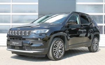 Jeep Compass II SUV Facelifting 1.5 MHEV T4 130KM 2022 Jeep Compass Salon Polska 1.5 MHEV Serwsiowany w ASO Gwarancja RIA, zdjęcie 9
