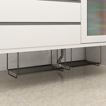 БЕЛАЯ МЕТАЛЛИЧЕСКАЯ ПОЛКА ДЛЯ ХРАНЕНИЯ