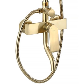 Набор для душа Hass Brushed Gold