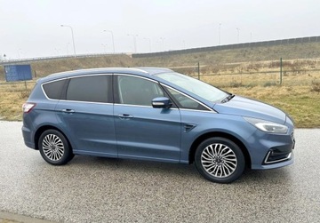 Ford S-Max II Van 2.0 EcoBlue 150KM 2019 Ford S-Max S-MAX 2.0 D 150 KM TITANIUM SALON P...