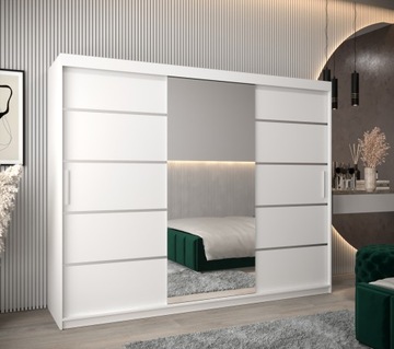 Szafa przesuwna garderoba VERONA 2 250 wys. 200 cm