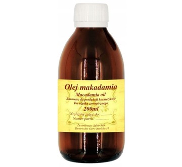 OLEJ MAKADAMIA 250ml - Macadamia