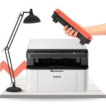 2 тонера для Brother DCP-1610 W, черный TN-1030