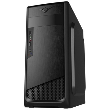 Корпус для ПК ATX Akyga AK995BK, 2 порта USB 2.0, черный