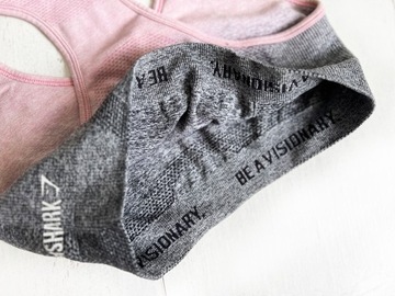 Бюстгальтер Gymshark push up S 36 омбре бесшовный