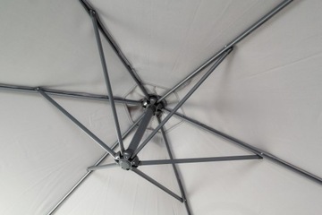 САДОВЫЙ ЗОНТ 3,5 М СКЛАДНОЙ WERONA БОЛЬШОЙ СЕРЫЙ