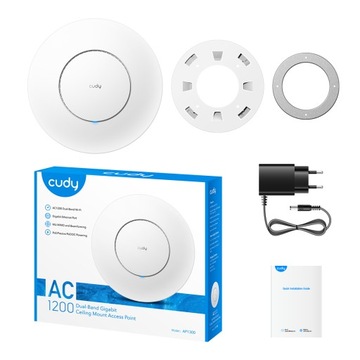 Access Point, Repeater Cudy AP1300 802.11ax (Wi-Fi 6) 100 urządzeń
