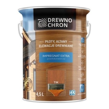 DREWNOCHRON Impregnat EXTRA 4,5l TIK