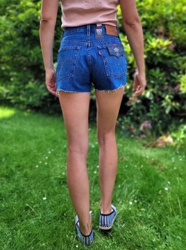 spodenki szorty Levi's 501 Shorts High Rise W31 XL