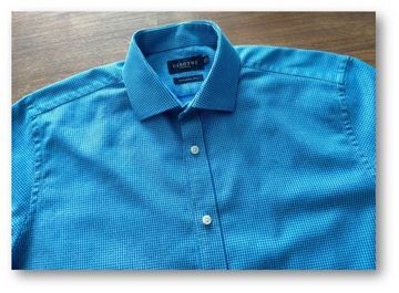 OSBORNE - koszula Tailored Fit na spinki L/XL/43