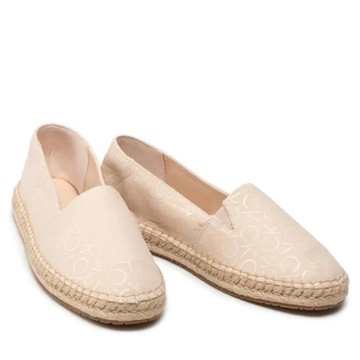 Espadryle Damskie CALVIN KLEIN LOGO Oryginalne