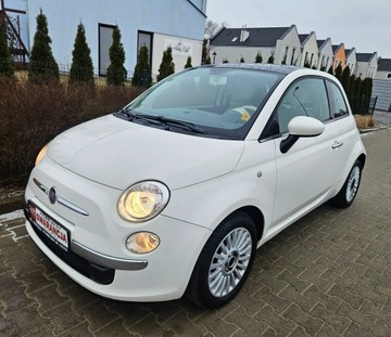 Fiat 500 II Hatchback 3d 1.2 69KM 2009 Fiat 500 1.2i Rata od400zł Panorama DachZadbany, zdjęcie 1