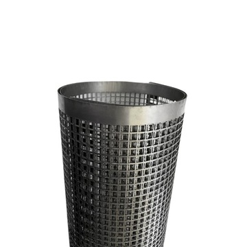 Blacha perforowana nierdzewna grubość 0,5mm oczko 8x8mm ark. 1x2m