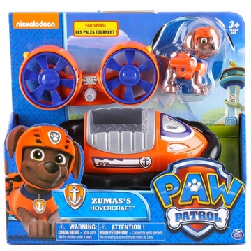 PAW PATROL ZUMA Судно на воздушной подушке ДВИЖУЩИЕСЯ ВИНТЫ