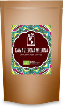 KAWA ZIELONA MIELONA BIO 250 g - BIO AMERYKA