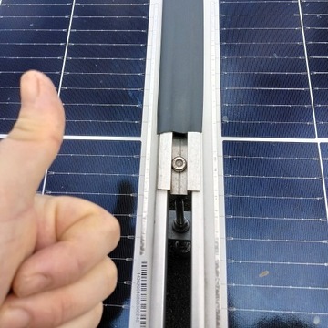 Уплотнение для маскирования модулей фотоэлектрических панелей для навесов для автомобилей 10 м