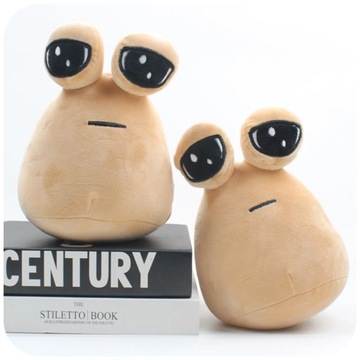 PLUSZAK MASKOTKA POU PLUSZOWA PRZYTULANKA ZIEMNIAK MIĘKKA ZABAWKA PREZENT