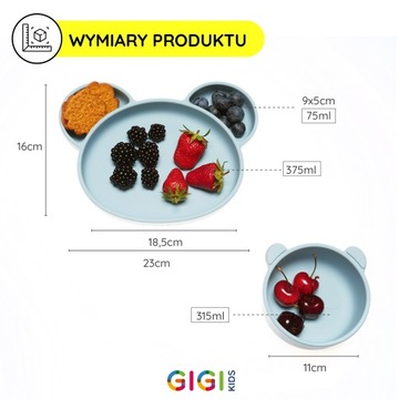 Силиконовая чашка на присоске для детей, для кормления BLW, Синий 6м+