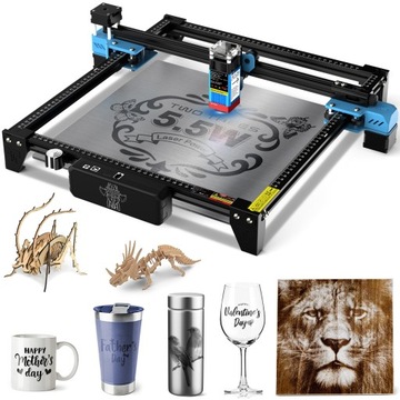 Maszyna do grawerowania laserowego Twotrees TTS-55 Pro (wtyczka EU)