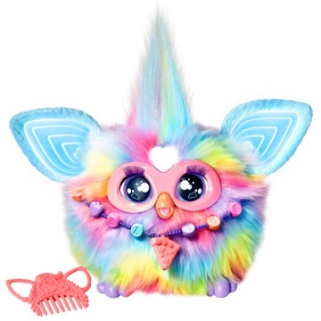 Hasbro FURBY 2.0. Інтерактивна М'яка іграшка Веселкова Мова Французький F8900 (після повернення)