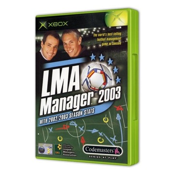 LMA MANAGER 2003 XBOX