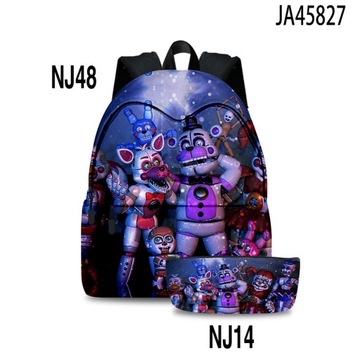 ШКОЛЬНЫЙ РЮКЗАК ЧЕХОЛ-КАРАНДАШ FIVE NIGHTS AT FREDDY'S РАЗЛИЧНЫЕ ДИЗАЙНЫ