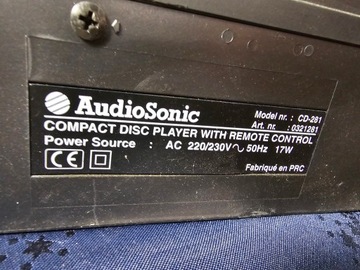 CD-плеер Audiosonic CD-281 + ретро-пульт дистанционного управления Hi-Fi