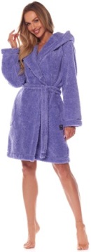 КОРОТКИЙ ТЕПЛЫЙ ПУХОВЫЙ ХАЛАТ ЖЕНСКИЙ БАНА М