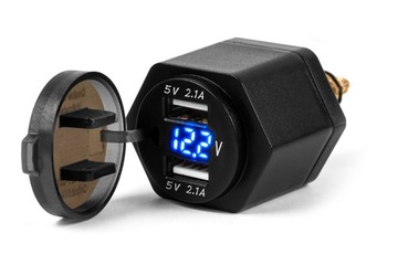 Розетки для мотоциклов — 2 x USB — 4,2 А — DIN BMW