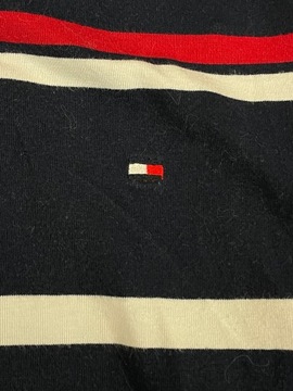 Tommy Hilfiger logo unikat polo longsleeve slim M