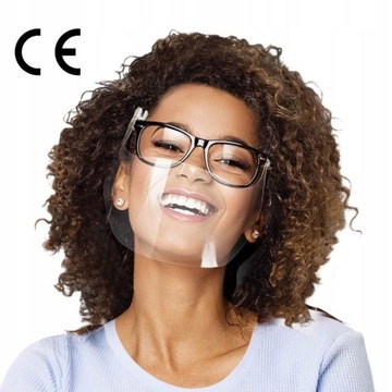 Nosisz OKULARY ? mini PRZYŁBICA MASECZKI 2szt. CE