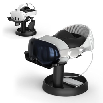 UCHWYT PODSTAWKOWY DO WYŚWIETLACZA ZESTAWU SŁUCHAWKOWEGO VR APPLE VISION PRO / QUEST 3 / PSVR 2