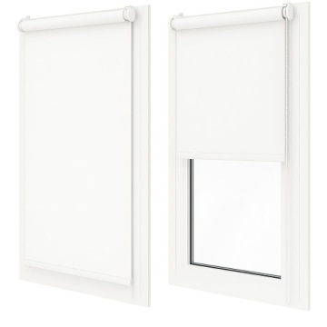 Smooth Roller Blind 72x150 см с размерным натяжением - половина затемнения