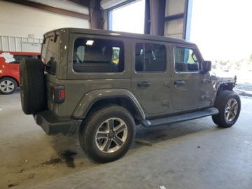 Jeep 2022 Jeep Wrangler 2022r., Unlimited Sahara, od ubezpieczalni 2.0 Benzyna 270KM, zdjęcie 4