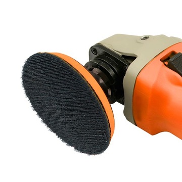 DYSK SZLIFIERSKI NA RZEP PAPIER ŚCIERNY KRĄŻKÓW 125mm + ADAPTER WIERTARSKI