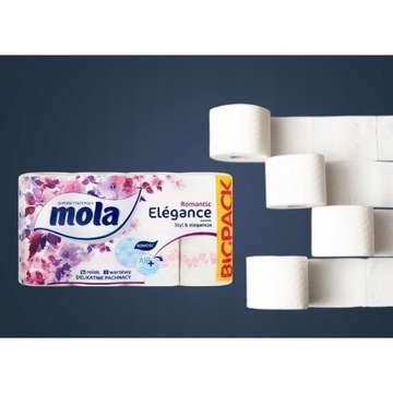 Papier toaletowy Mola Romantic Elegance PAKIET XL