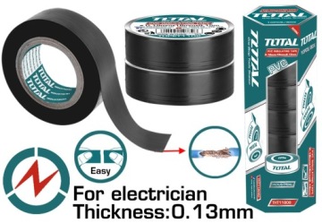 Taśma izolacyjna 18mm 9,15m TOTAL