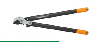 Двуручный секатор с наковальней PowerGear (L) L77 Fiskars HANDSHEDES
