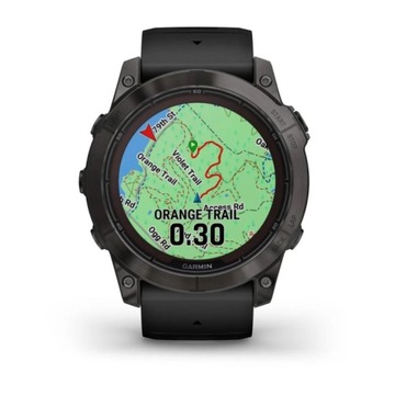Титановый браслет GARMIN Fenix ​​7X Pro с сапфировым стеклом Solar и DLC-покрытием